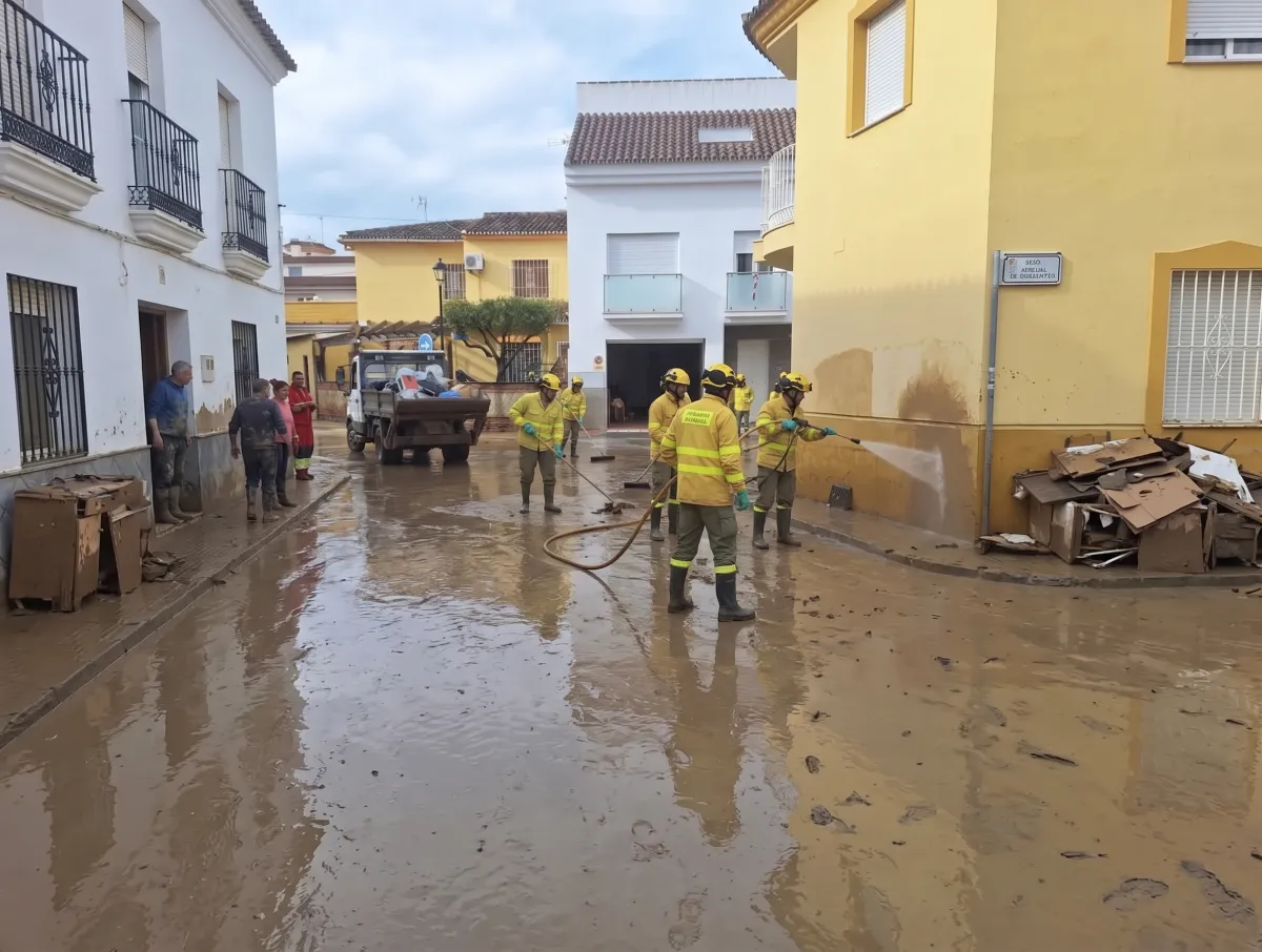 El SEPE reconoce el paro por las inundaciones de febrero